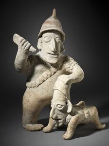 Warrior and Captive, 200 B.C.-A.D. 500. Creator: Unknown