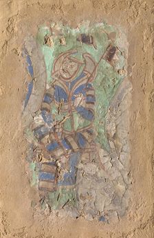 Warrior, ca. 6th-7th century. Creator: Unknown