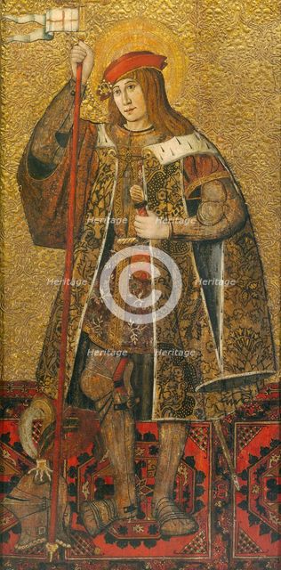 Warrior Saint, 1490/1500. Creator: Unknown.