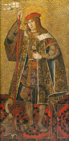 Warrior Saint, 1490/1500. Creator: Unknown