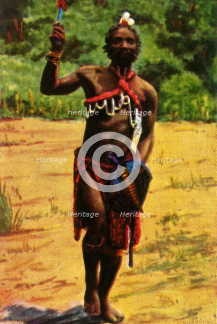 Warrior, South Africa, c1928. Creator: Unknown.