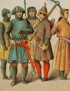 Warriors, 1200, (1884). Creator: Unknown