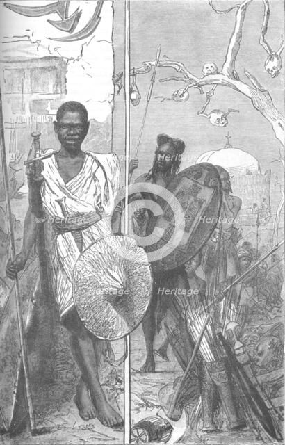 'Warriors of the Mahdi', c1885. Artist: Unknown.