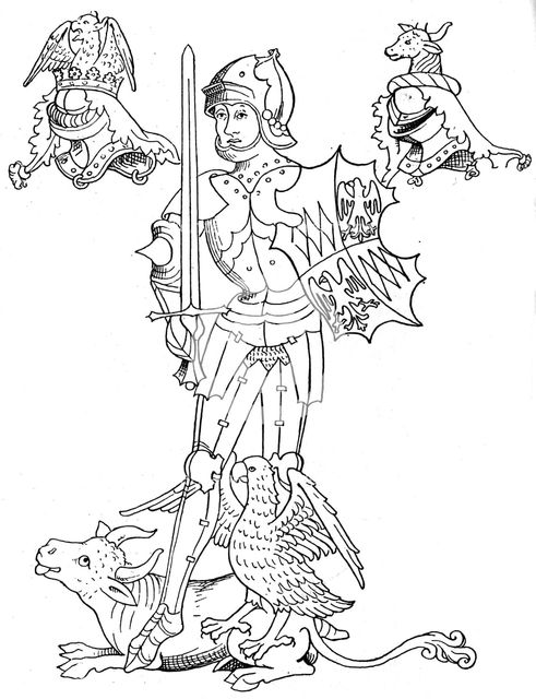Warwick the Kingmaker, 15th century English nobleman and soldier, (1893). Artist: Unknown