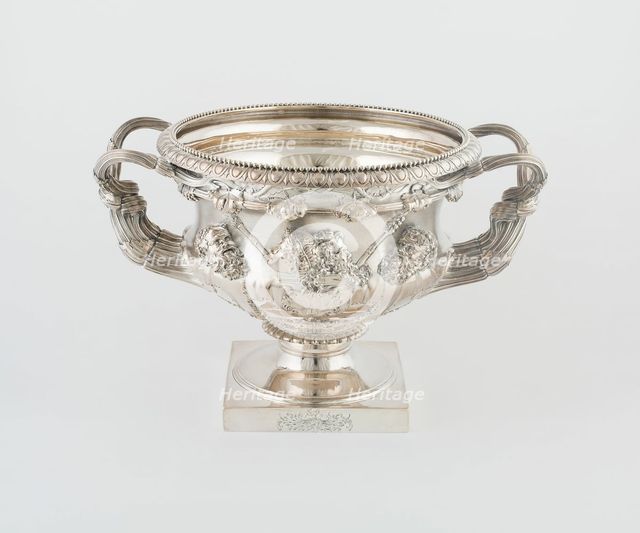 Warwick Vase, England, 1823/24. Creator: Paul Storr.