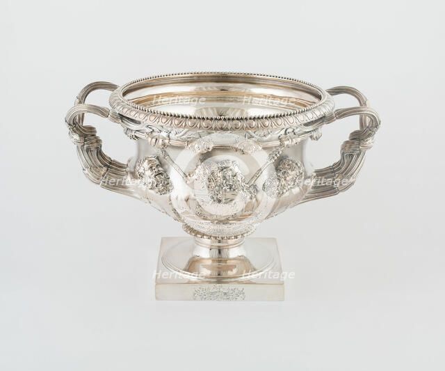 Warwick Vase, England, 1823/24. Creator: Paul Storr.