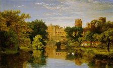 Warwick Castle, England, 1857. Creator: Jasper Francis Cropsey