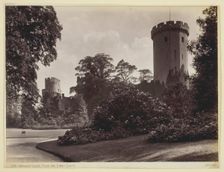 Warwick Castle, from the Outer Court, 1860/94. Creator: Francis Bedford