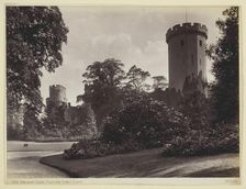 Warwick Castle, from the Outer Court, 1860/94. Creator: Francis Bedford