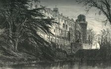 Warwick Castle, from the West c1870
