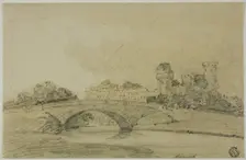 Warwick Castle, n.d. Creator: Thomas Girtin