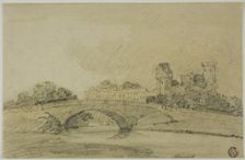 Warwick Castle, n.d. Creator: Thomas Girtin