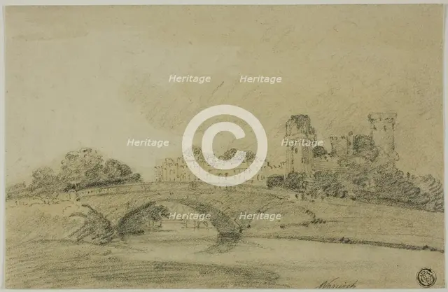 Warwick Castle, n.d. Creator: Thomas Girtin.