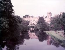 Warwick Castle, Warwickshire, c1955. Creator: Arthur Charles Kirby Ware