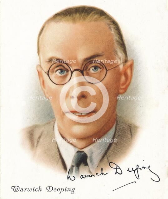 Warwick Deeping, 1937. Artist: Unknown.