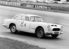 Warwick GT, S.Hill at Silverstone 1961. Creator: Unknown