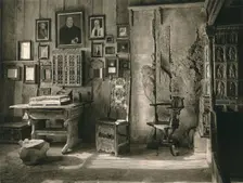 Wartburg. Luther's room 1931. Artist: Kurt Hielscher