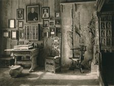 Wartburg. Luther's room 1931. Artist: Kurt Hielscher