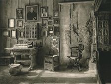 Wartburg. Luther's room 1931. Artist: Kurt Hielscher