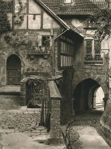 Wartburgwinkel. Corner of the Wartburg 1931. Artist: Kurt Hielscher