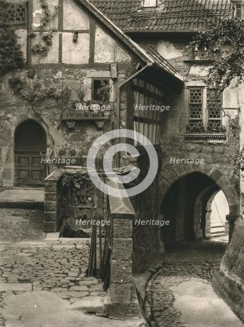 'Wartburgwinkel. Corner of the Wartburg', 1931. Artist: Kurt Hielscher.