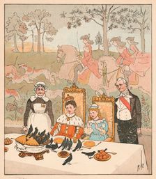 Was not that a dainty Dish To set before the King? 1880. Creator: Randolph Caldecott