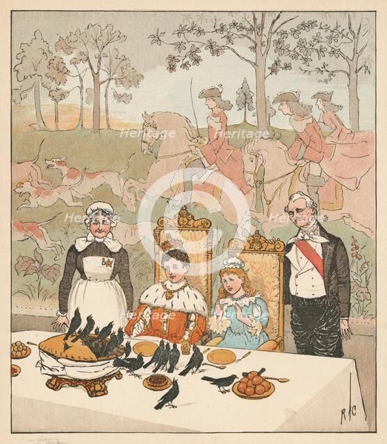 'Was not that a dainty Dish To set before the King?', 1880. Creator: Randolph Caldecott.