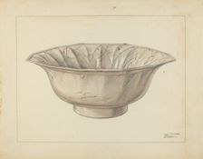 Wash Bowl, c. 1953. Creator: Frank Fumagalli