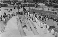 Wash day on U.S.S. Recruit, between c1915 and c1920. Creator: Bain News Service