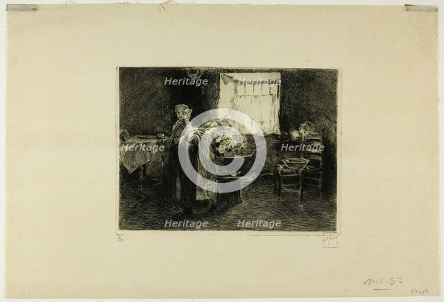 Wash Day, n.d. Creator: Robert Frederick Blum.