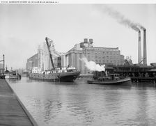 Washburn-Crosby Co.'s flour mills, Buffalo, N.Y., c.between 1910 and 1920. Creator: William H. Jackson