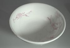 Washbowl owned by members of the Ellis family, late 19th-early 20th cent. Creator: S. Bridgwood & Son