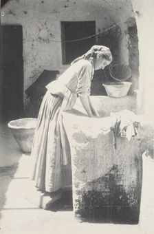 Washer Girl of Capri, c1885 - 1905. Creator: James W. Holcombe