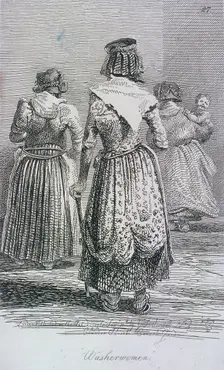 Washerwomen Cries of London, (c1819?). Artist: John Thomas Smith
