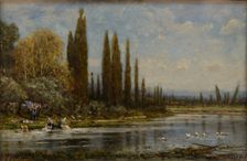 Washerwomen in Vichy