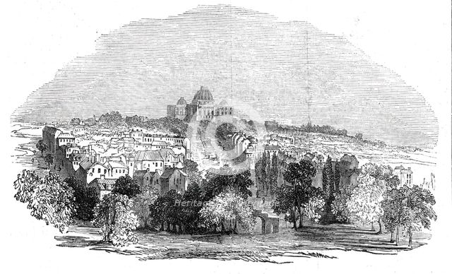 Washington - The Capitol, 1844. Creator: Unknown.