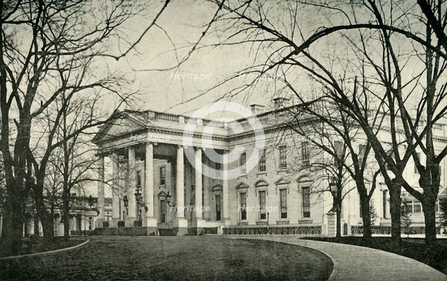 'Washington: The White House', 1891. Creator: Unknown.