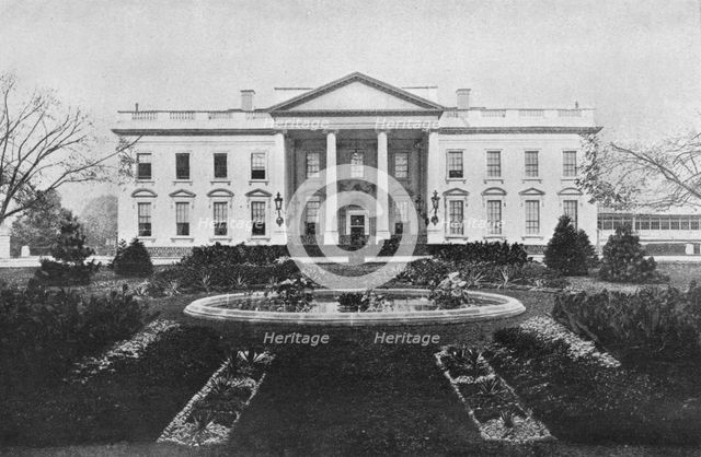 'Washington: The White House', 1915. Artist: Unknown.