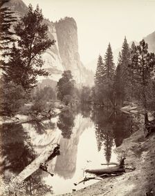 Washington Tower, Yosemite, ca. 1872, printed ca. 1876. Creator: Attributed to Carleton E. Watkins