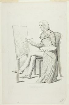 Washington Allston, 1843. Creator: David Claypoole Johnston