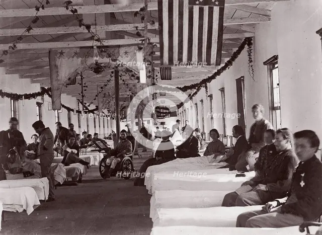 Washington. Armory Square Hospital, 1861-65. Creator: Unknown.