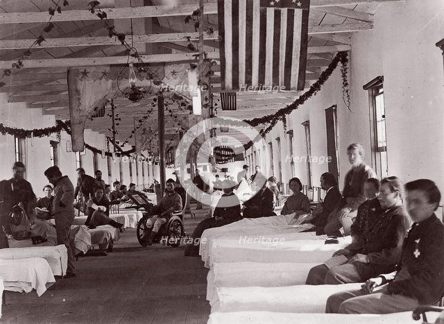 Washington. Armory Square Hospital, 1861-65. Creator: Unknown.