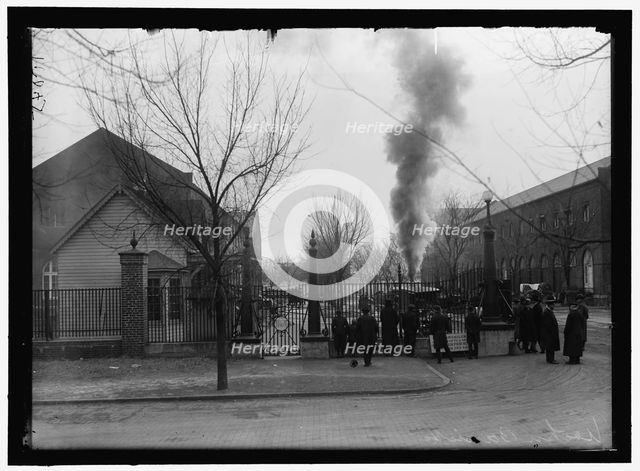 Washington Barracks, between 1913 and 1918. Creator: Harris & Ewing.