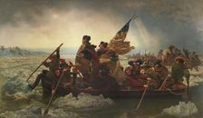 Washington Crossing the Delaware, 1851. Creator: Emanuel Gottlieb Leutze