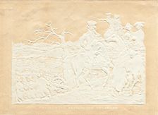 Washington Crossing the Delaware, 18th-19th century. Creator: Robert Lovett