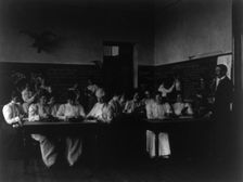 Washington, D.C. Public Schools - classroom scenes and school activities, (1899?). Creator: Frances Benjamin Johnston