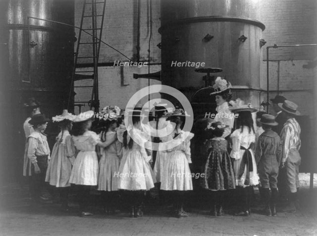 Washington, D.C. Public Schools - classroom scenes and school activities, (1899?). Creator: Frances Benjamin Johnston.