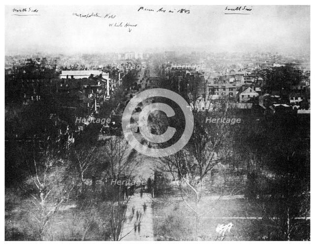 Washington DC, USA, 1843 (1955). Artist: Unknown