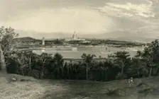 Washington from Arlington Heights 1874. Creator: Robert Hinshelwood