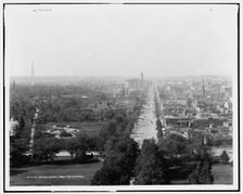 Washington from the Capitol, c1901. Creator: Unknown